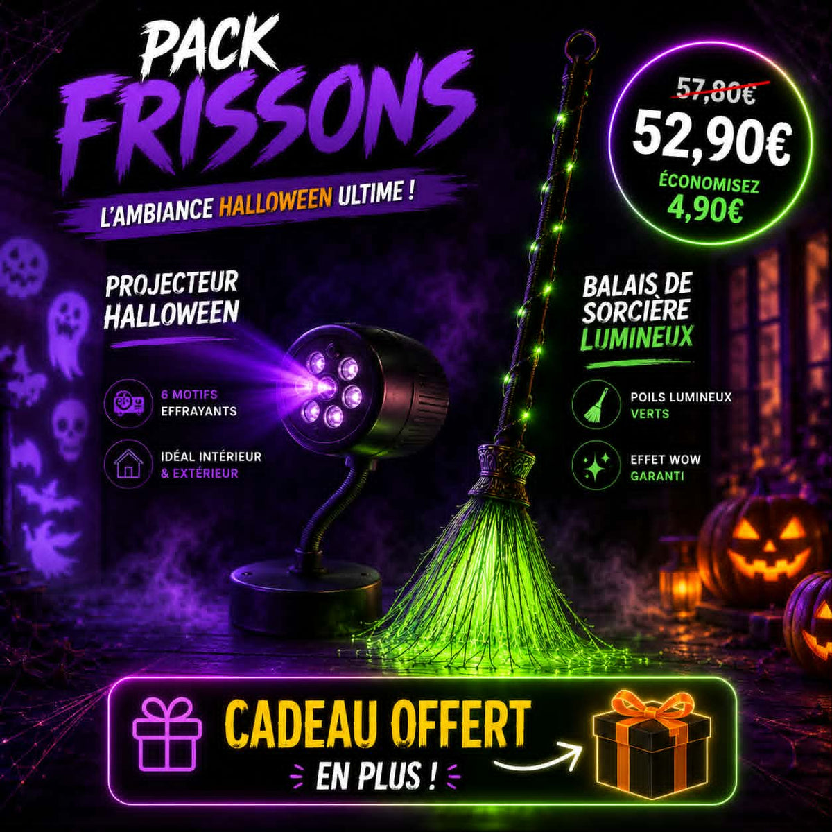 PACK FRISSONS - LE PLUS POPULAIRE