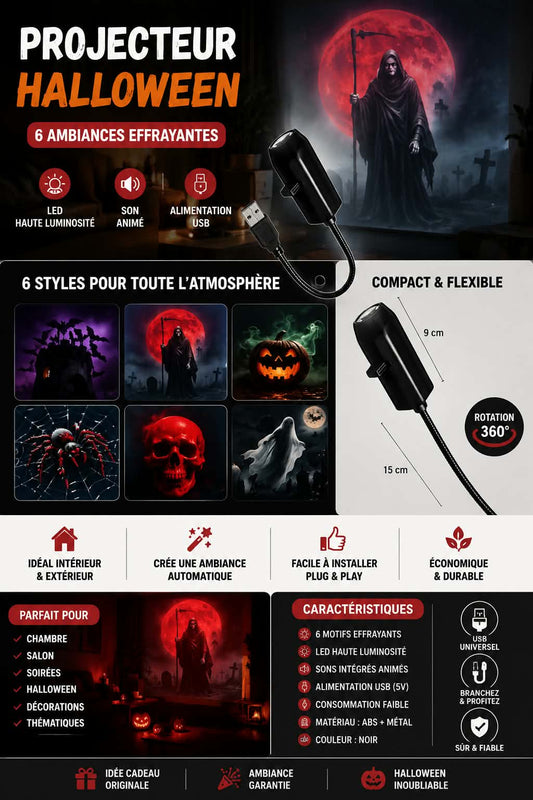 Projecteur Halloween